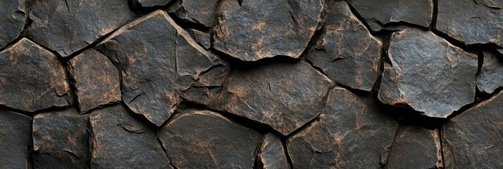 Dark stone wall texture background.