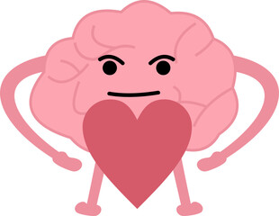 Brain Mental Health Illustration