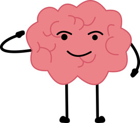 Brain Mental Health Illustration