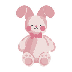 baby shower rabbit toy