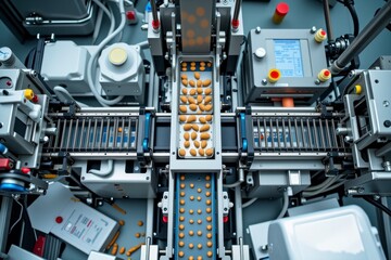 Automated Pharmaceutical Pill Packaging Machinery High Tech Production Line Medicine Manufacturing