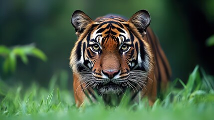 Fototapeta premium Nature Photography for Environmental Awareness - A nature photographer capturing stunning wildlife, forest landscapes, and endangered species in an effort to raise environmental awareness