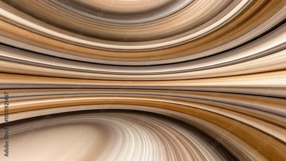 Poster dynamic abstract swirls of brown and beige textured flow of colors and visual effects