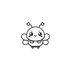 bee logo design template