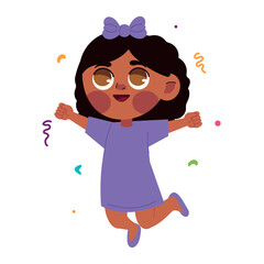 kid in party celebrating