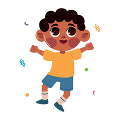 boy party celebrating