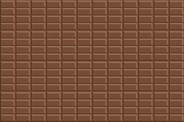 板チョコレートのシームレスパターン背景