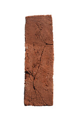 bricks isolated on white background view sides