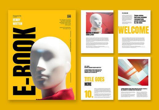 Creative E Book Layout For Professionals