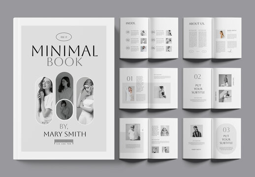 Minimal Book Layout