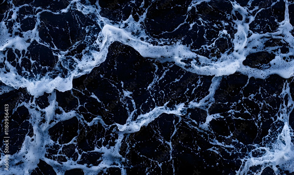 Poster dynamic water splash, intricate patterns form as droplets collide, creating a mesmerizing dance of l