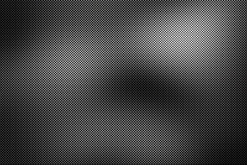 Black And White Abstract Halftone Grainy Gradient Background Texture in Poster Banner