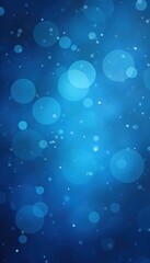 Obraz premium Soft, dreamy blue abstract background, blurred bokeh effect, element, water, clouds