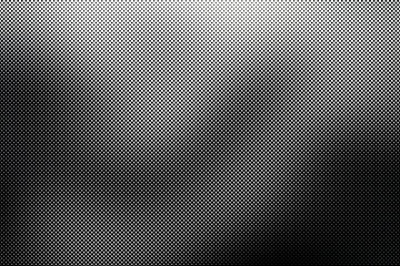 Black And White Abstract Halftone Grainy Gradient Background Texture in Poster Banner