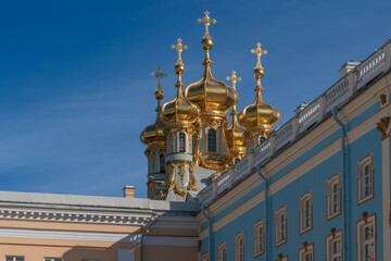 Church of the Resurrection of Christ is a house Orthodox church in the Catherine Palace of...