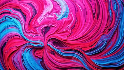 Fototapeta premium Where imagination soars and colors collide in a symphony of bright colors that swirl to rise up giving spirit and inspiration.