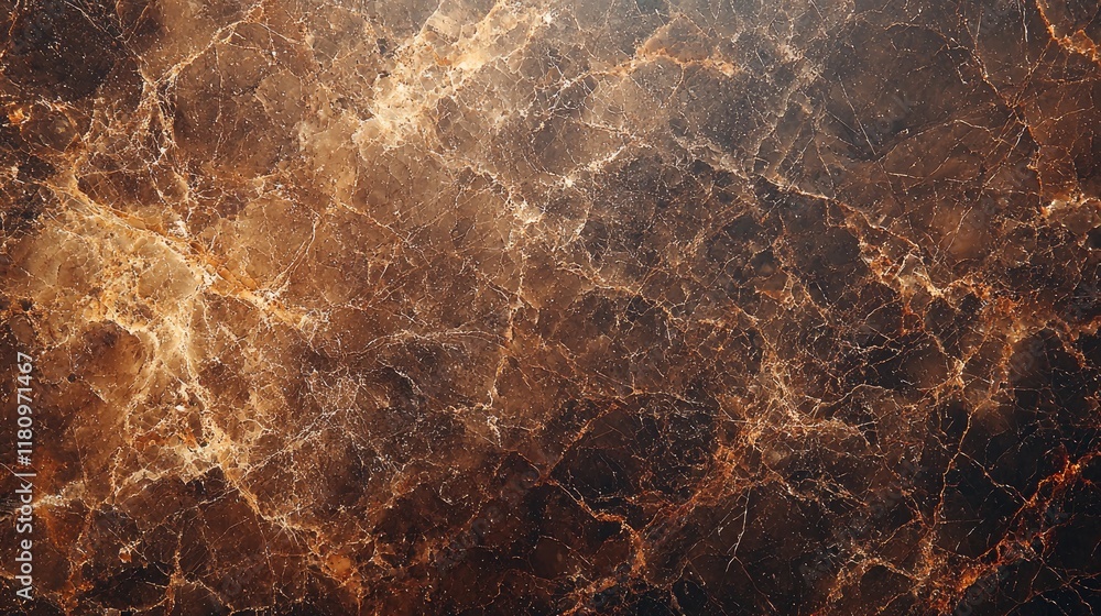 Poster dark brown marble texture: elegant stone background for design projects. high-resolution image for i