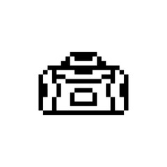 big colorful bag pixel art