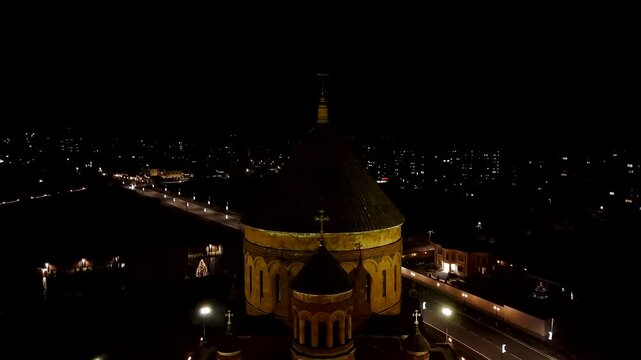 St. John the Baptist Church, Armenia, Abovyan city, Kotayk region. The foundation stone of the church was laid on August 24, 2006. The consecration ceremony took place on May 14, 2013.