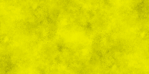 Abstract yellow paper textured background, painted wall in old fashioned yellow closeup, old scary and creepy yellow grunge cement wall.