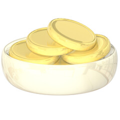 3D Gold Coins