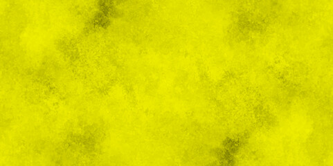 Abstract yellow paper textured background, painted wall in old fashioned yellow closeup, old scary and creepy yellow grunge cement wall.
