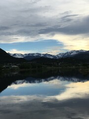 lake in the mountains