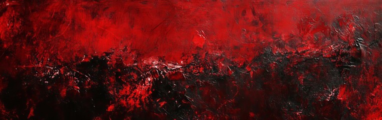 Abstract red and black textured background.