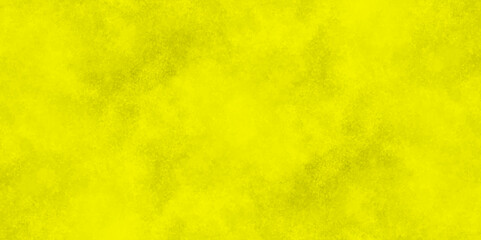 Abstract yellow paper textured background, painted wall in old fashioned yellow closeup, old scary and creepy yellow grunge cement wall.