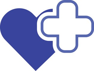 Obraz premium heart cure heal healthcare icon