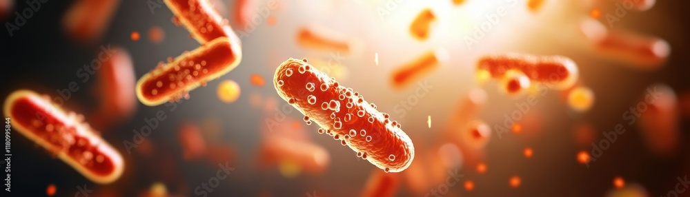Poster intricate close up of a blood cell highlighting its structure and function in a microscopic biologic