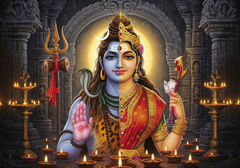 Ardhanarishvara: The Divine Unity

