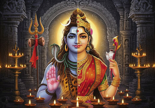 Ardhanarishvara: The Divine Unity

