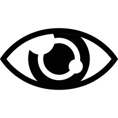 Simple vector icon eye

