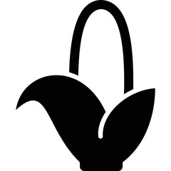 Simple vector icon corn
