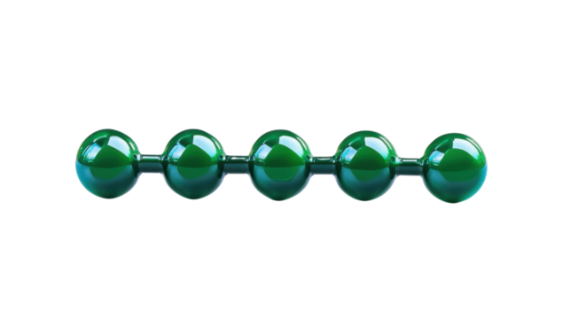 Molecular and DNA model transparent background
