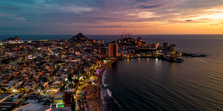 The Port of Mazatlan, Mexico.