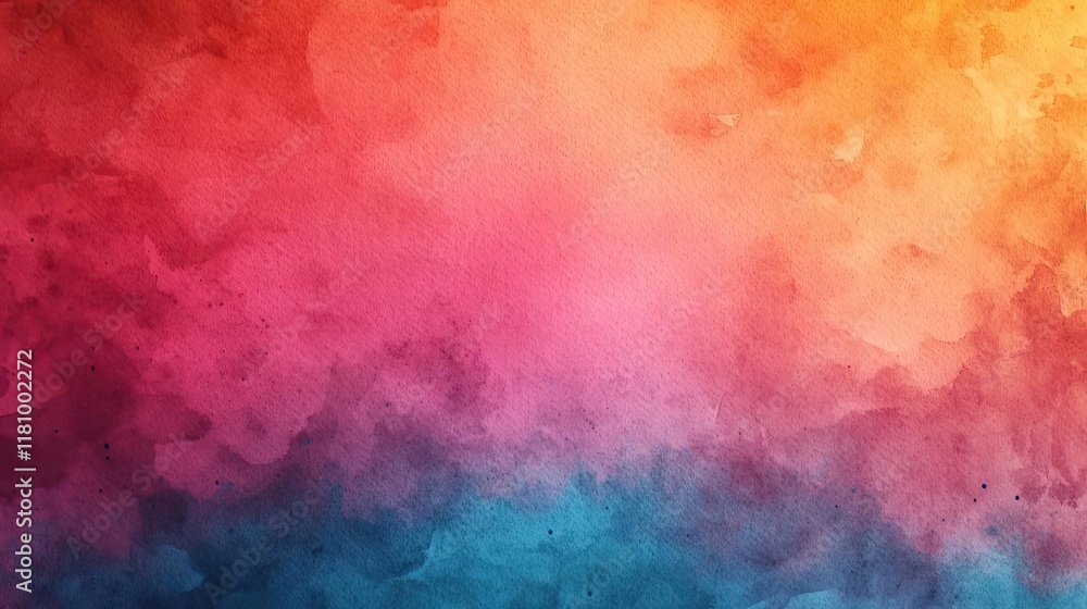 Aufkleber watercolor abstract background idea. a vibrant abstract background featuring a blend of colorful hue
