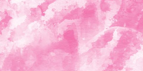 pastel hand painted watercolor of pink texture, Abstract grainy fantasy smooth light pink watercolor paper texture with clouds, Grunge pink background, Stain artistic hand painted texture of pink.