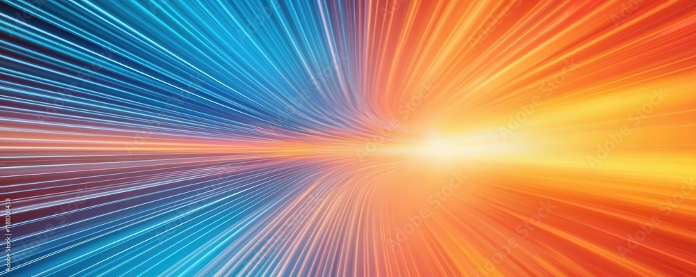 Poster matrix abstract background concept. vibrant abstract background showcasing dynamic lines in blue and