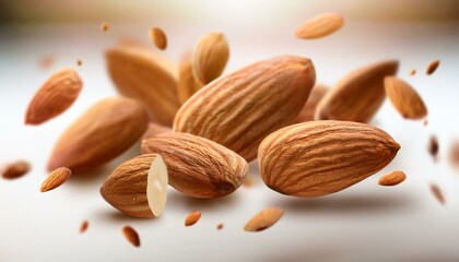 Natural almond kernels, high nutritional value in terms of value and quality