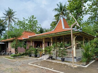 Traditional Javanese House with Pendopo