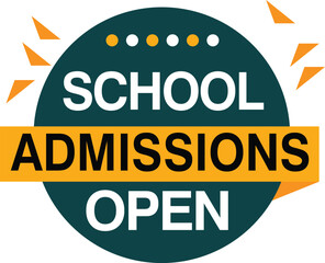 admission open banner social media post template school college university	