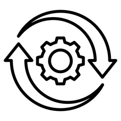 processing single icon