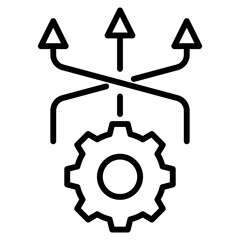 business flexibility single icon