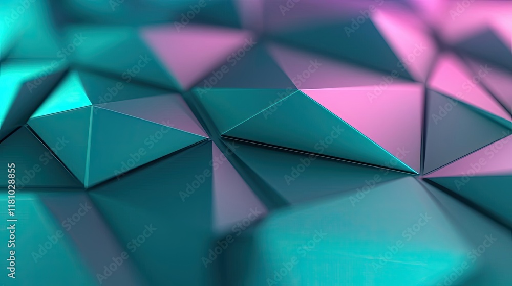 Poster matrix abstract background concept. a vibrant graphic texture featuring angular shapes and a gradien