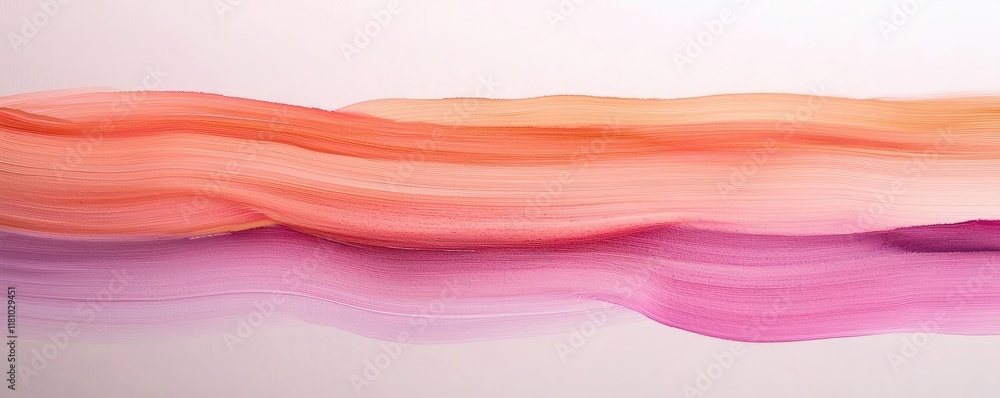Poster watercolor abstract background idea. abstract flowing waves of color create a serene and vibrant bac