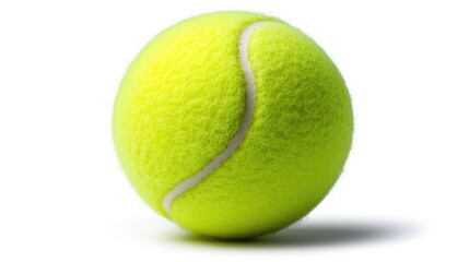 Tennis ball action sports arena product photography studio environment close-up view sports equipment concept
