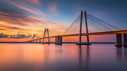 Obraz premium Infinity Path: Bridging Time and Tomorrow