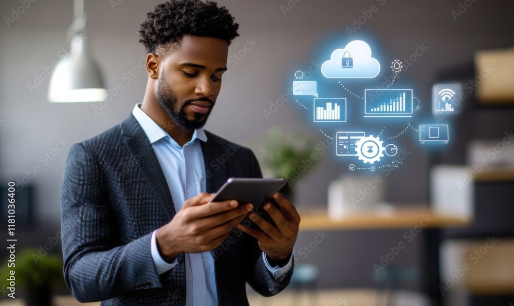 Poster integration of business applications enhances operational efficiency.